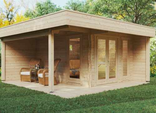 Abris de jardin avec auvent: pourquoi et comment les construire