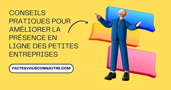 la présence en ligne des petites entreprises