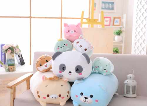 Collection d'animaux en peluche kawaii