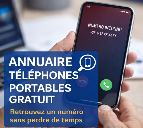 Annuaire des téléphones portables gratuit