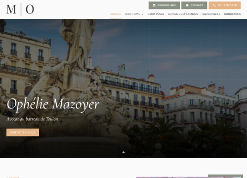 Cabinet de Maître Ophélie Mazoyer, avocat à Toulon