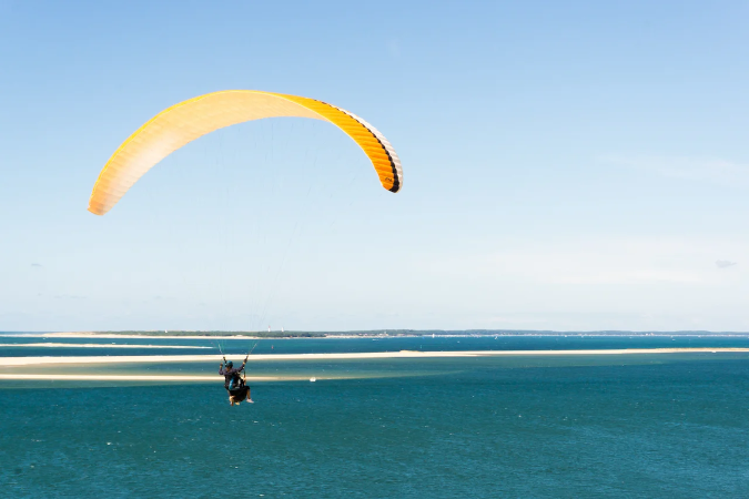 Baptême parapente à la dune du Pyla