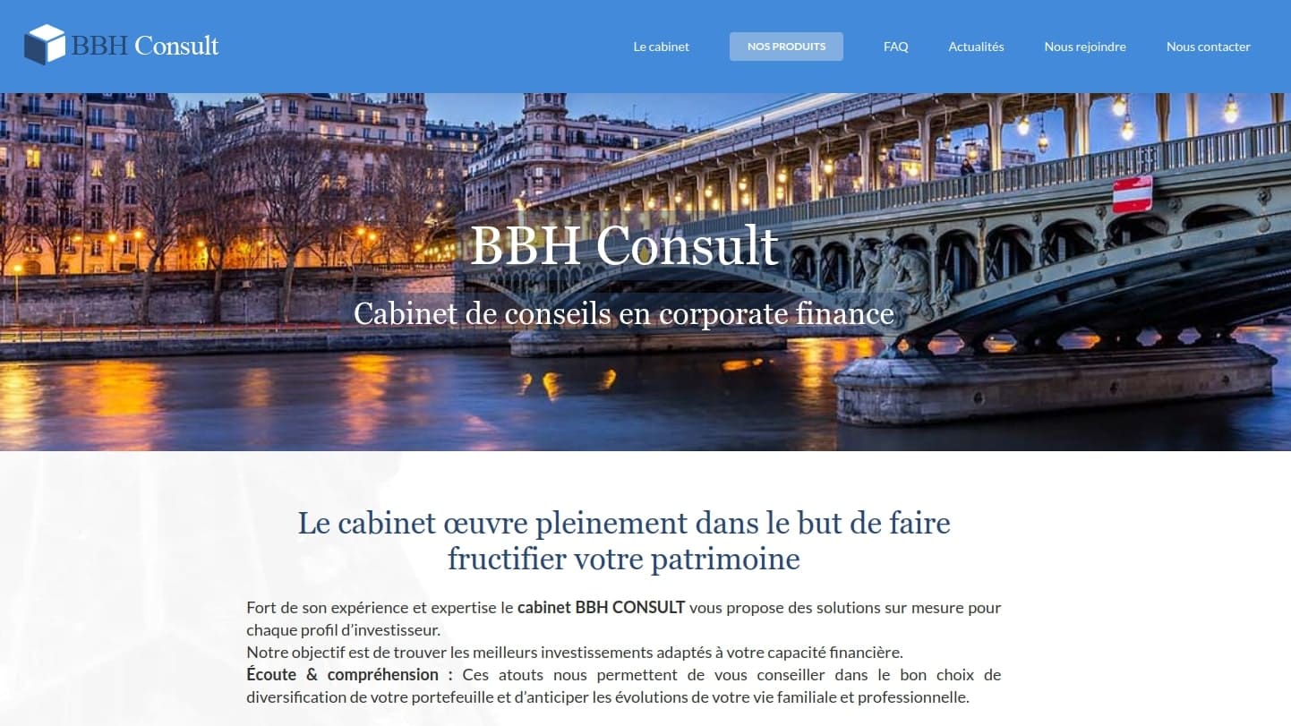 cabinet de conseil BBH Consult