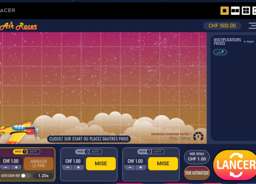 Crash Games dans les casinos suisses