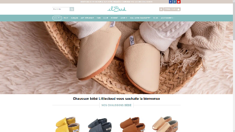 Chausson bébé Little Cloud