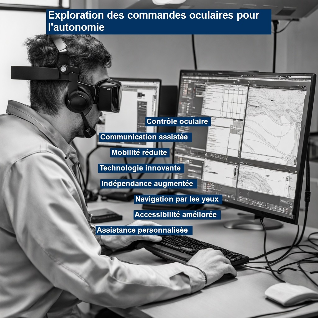 Commande oculaire