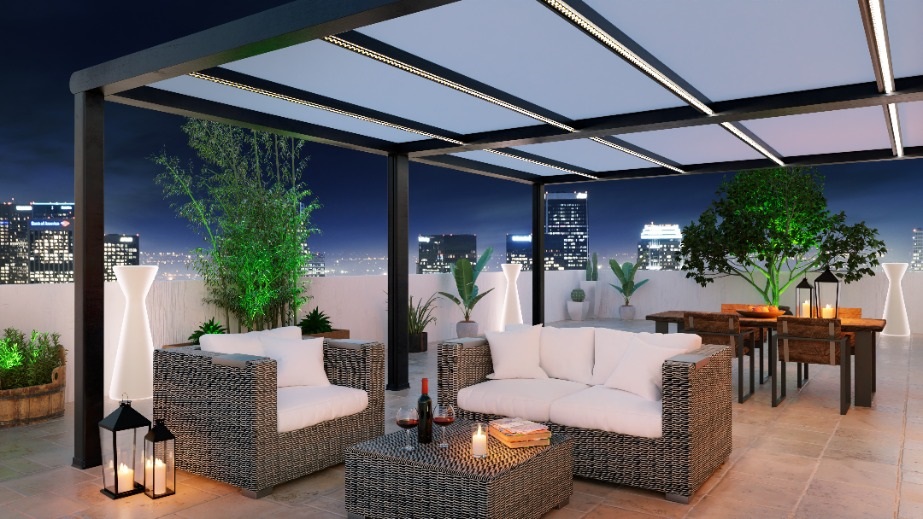 installer une bâche