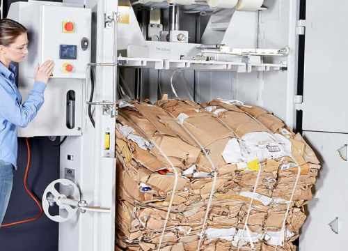 Compacteur à déchets VS Presse à balles