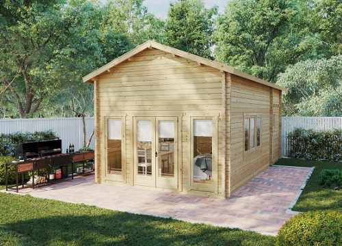 Construire un bungalow de vacances en bois