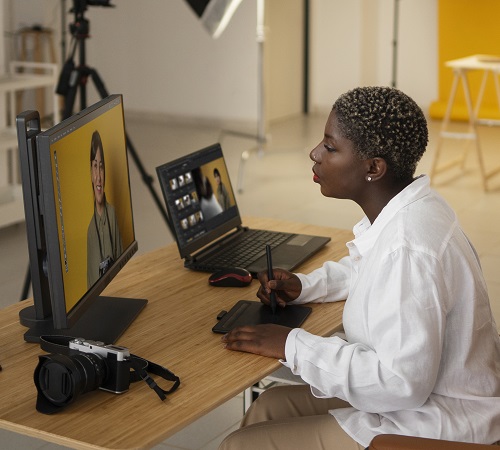 femme coupe vidéo en ligne