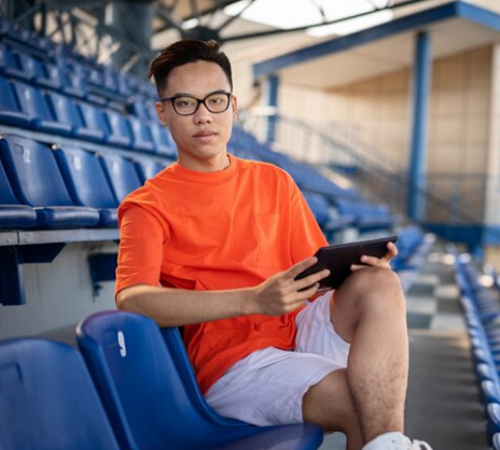 création compte plateforme sportive 
