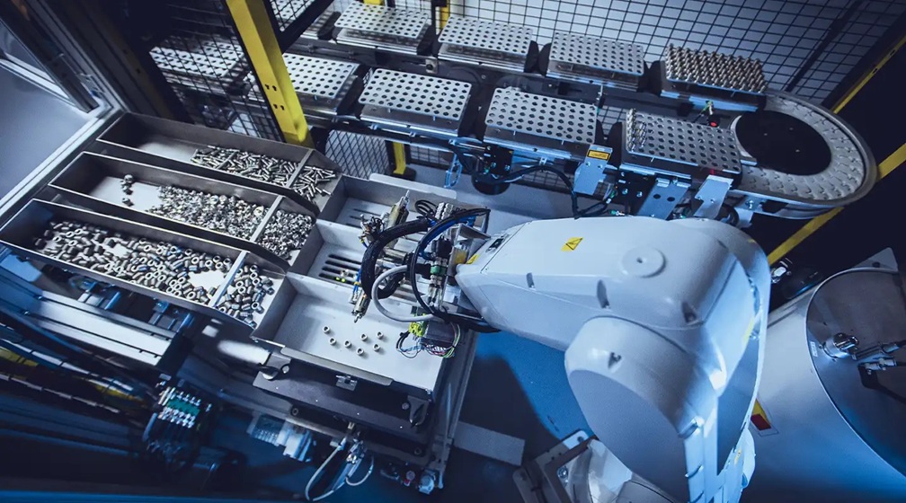 système de vision et préhension pour outillage