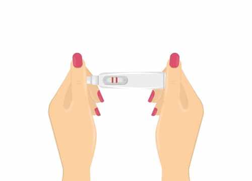 Test de grossesse à l'issue d'un accompagnement par la sophrologie pendant une PMA