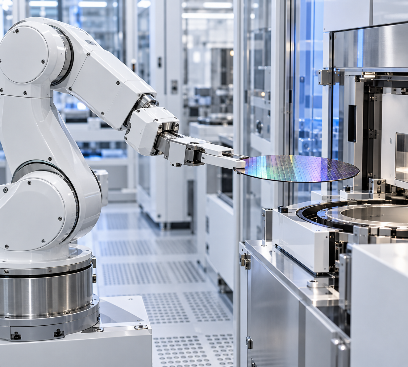 système de robot de manipulation de wafer