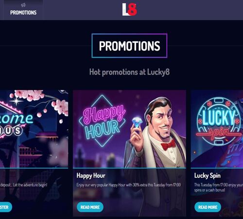 lucky8 bonus