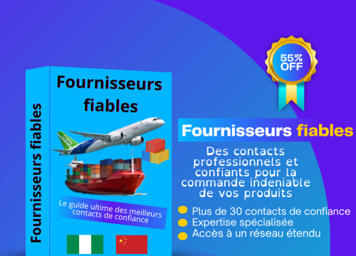Ebook fournisseurs fiables Chine Nigeria pour importation