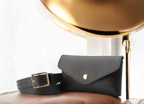 sac ceinture pour femme noir