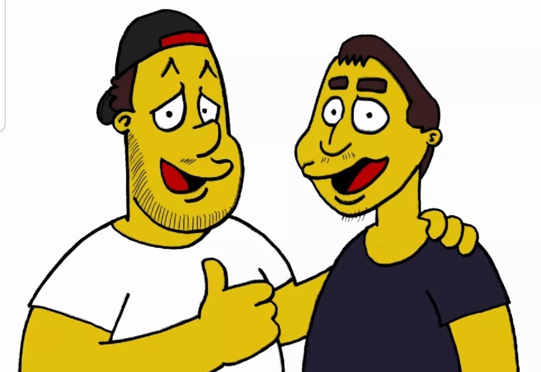 Dessin patate a logame en simpson