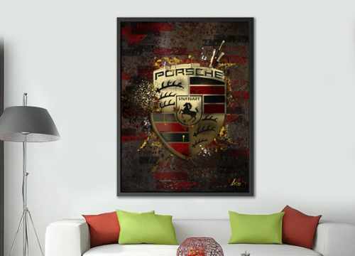 Le tableau Porsche Pop Art fusionne design iconique et couleurs vives, réinventant les courbes des voitures Porsche dans un style audacieux et moderne.