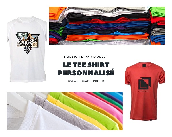 un tee-shirt publicitaire