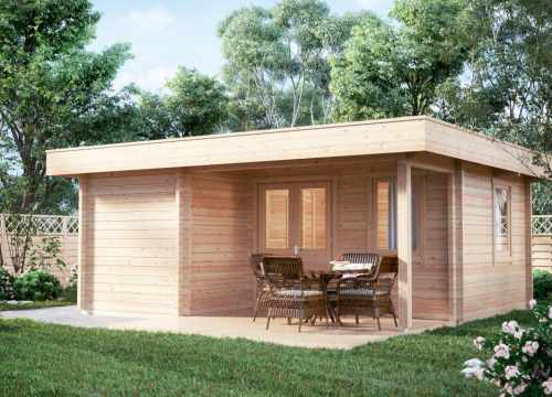 Création de studio et jardin en bois