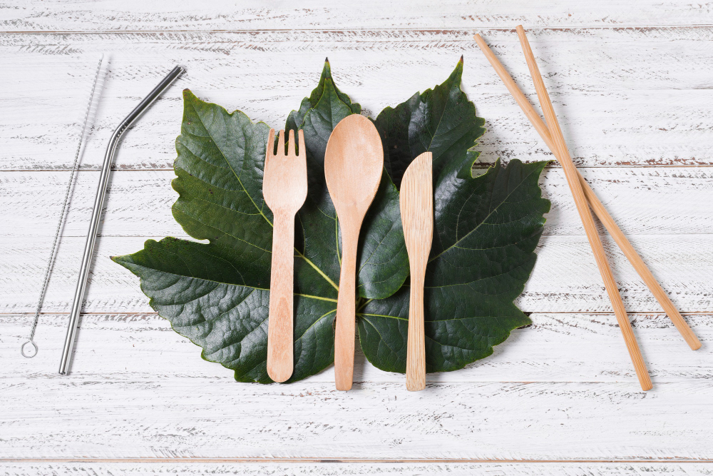 couverts en bois