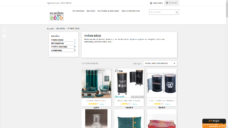 Trouvez votre bonheur avec notre thème déco