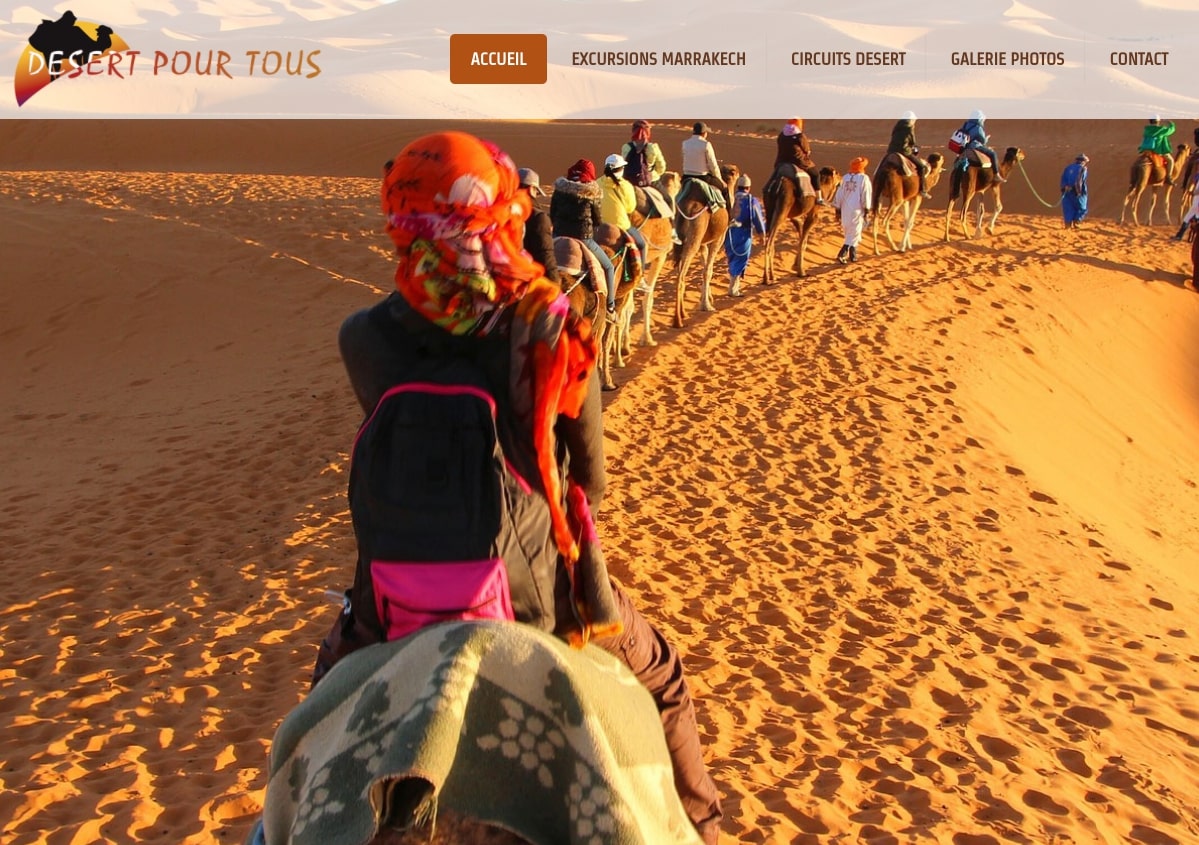 Vacances désert Maroc