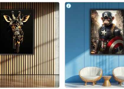 Les tableaux d'animaux : un regard unique de la nature et de ses créatures.