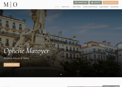 Cabinet de Maître Ophélie Mazoyer, avocat à Toulon