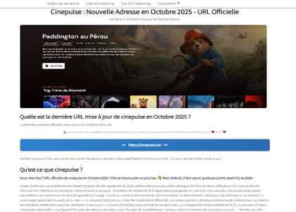 capture cinepulse-to redirection