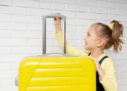 une valise d'enfant
