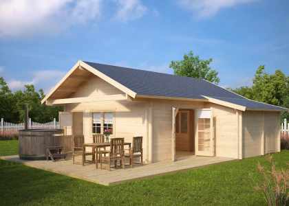 Chalet en bois habitable 40m2