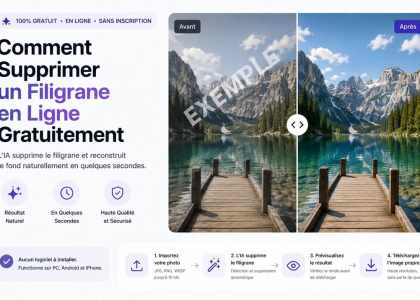 Supprimer un Filigrane en Ligne Gratuitement