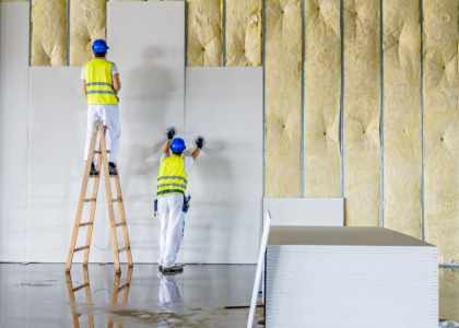 cloison à l'intérieur d'un habitat