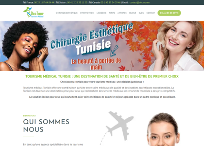 Le tourisme médical en Tunisie - séjour relooking