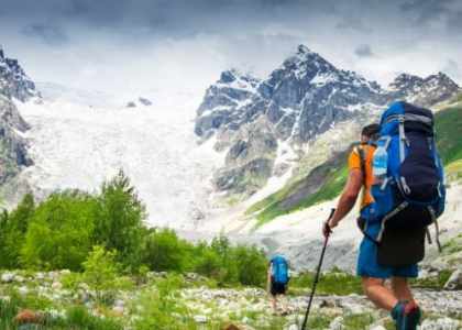 Randonnée en montagne.