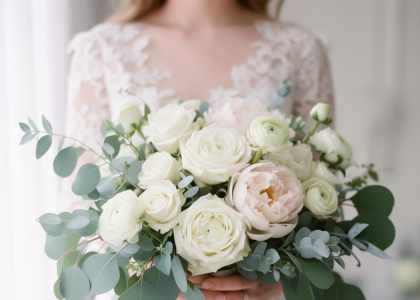 Bouquet de mariée et fleurs mariage personnalisé à Braine-l'Alleud