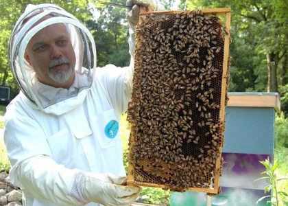 Apiculteur en formation