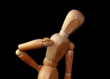 Personnage mal au dos