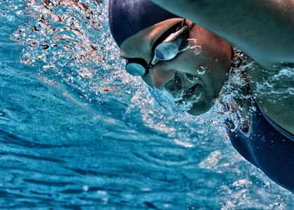 l'entraînement en natation