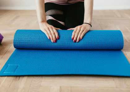 Cours de Pilates au sol