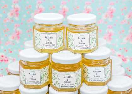 pot de miel pour mariage