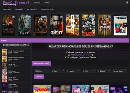 Papadustream site streaming