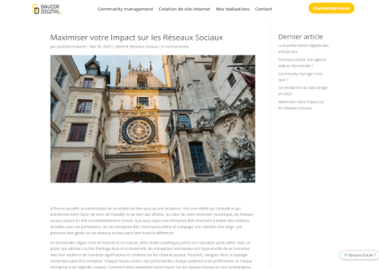 Renforcez Votre Emprise Digitale en Normandie