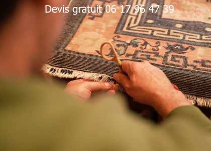 Réparation tapis d'orient à Paris