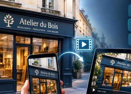enseigne fiche vitrine