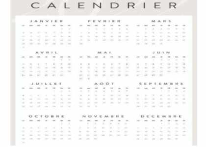 calendrier vacances scolaires