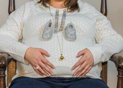 Femme enceinte bijoux