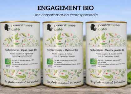 Vente directe de cafés, thés et infusions Bio